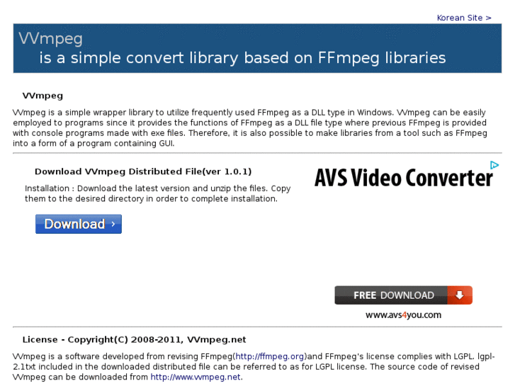 www.vvmpeg.net