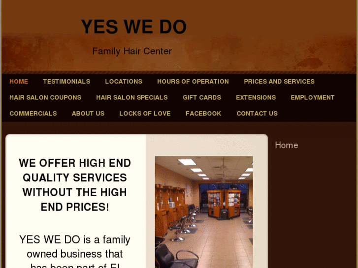 www.yeswedohairsalon.com