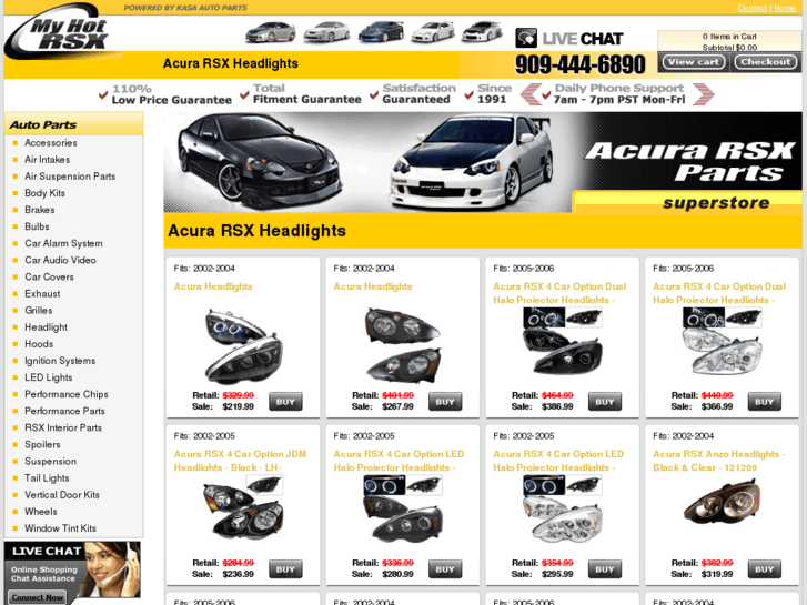 www.acurarsxheadlights.com