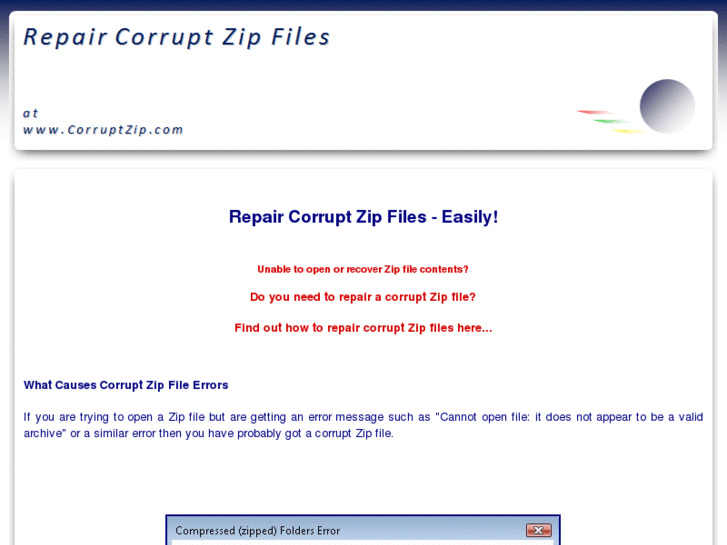 www.corruptzip.com