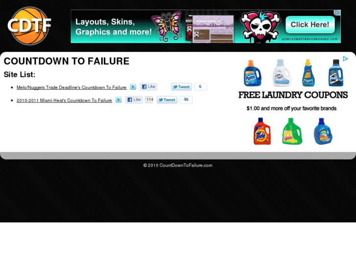 www.countdowntofailure.com