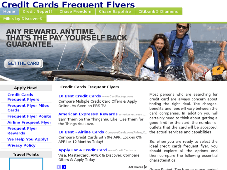 www.creditcardsfrequentflyer.com