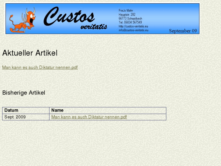 www.custos-veritatis.org