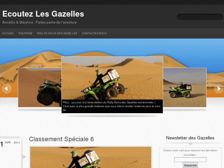 www.ecoutezlesgazelles.com