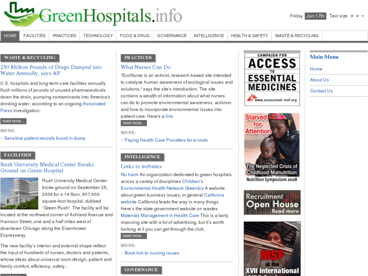 www.greenhospitals.biz