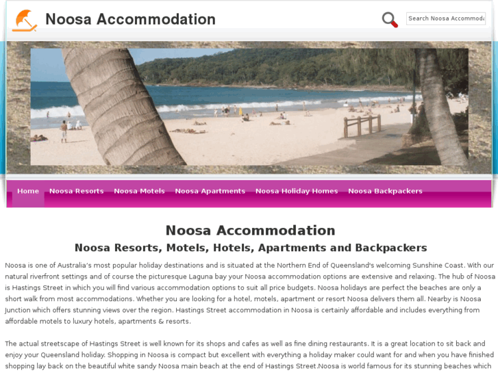 www.noosa-accommodation.ws