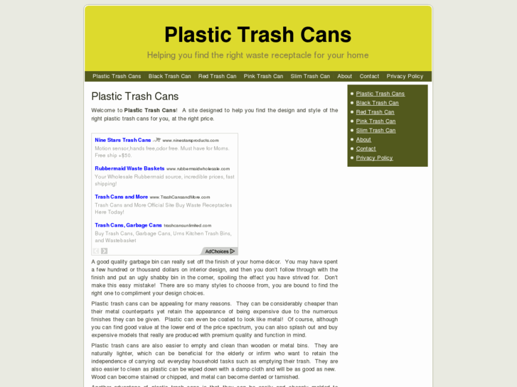 www.plastictrashcans.org