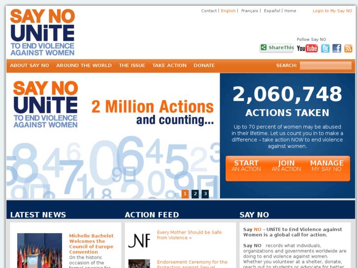 www.saynotoviolence.org