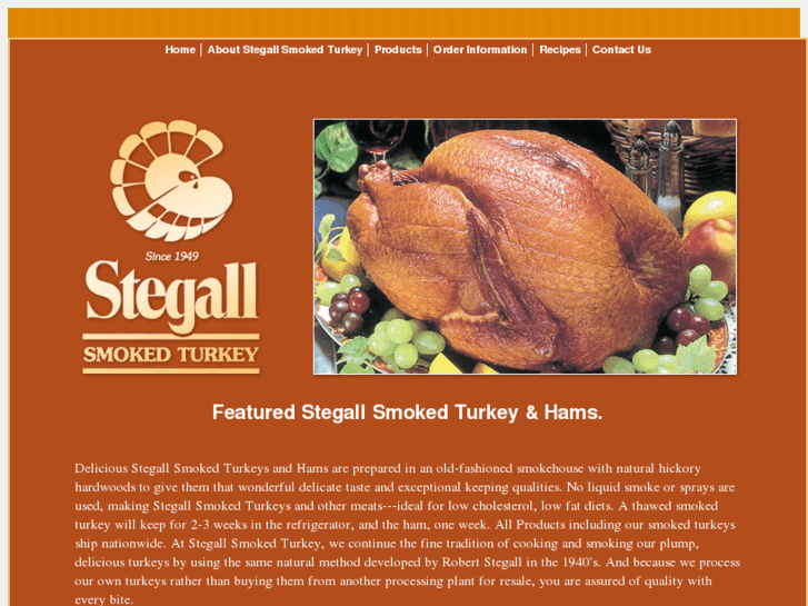 www.stegallsmokedturkey.com