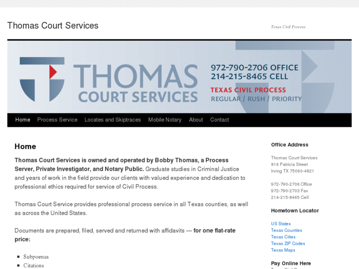 www.thomascourtservices.com