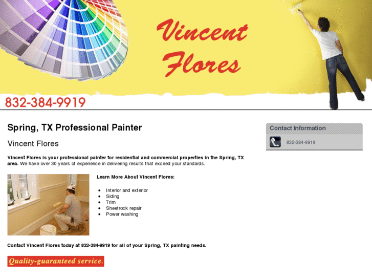 www.vincentflorespainter.com