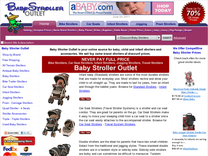 www.babystrolleroutlet.com