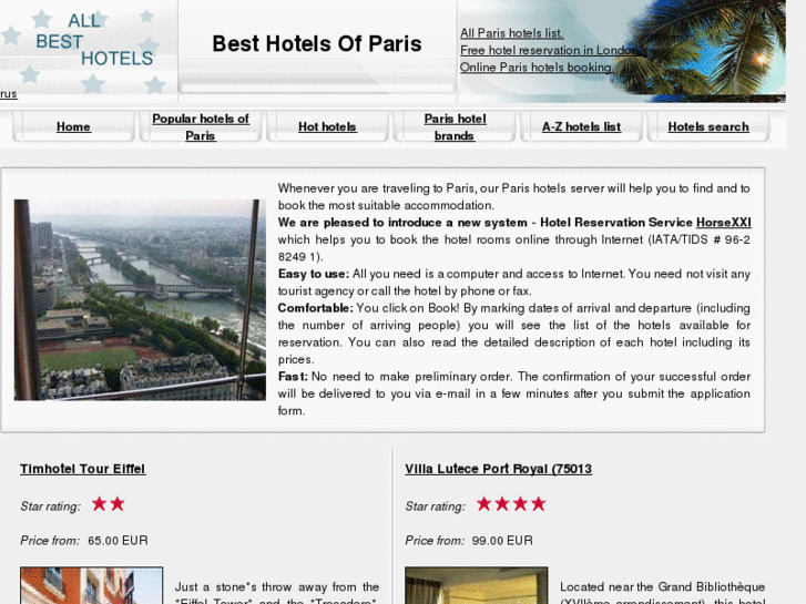 www.besthotels-of-paris.com