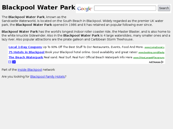 www.blackpoolwaterpark.com