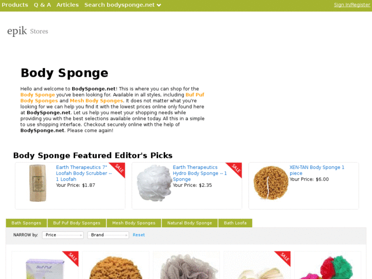 www.bodysponge.net