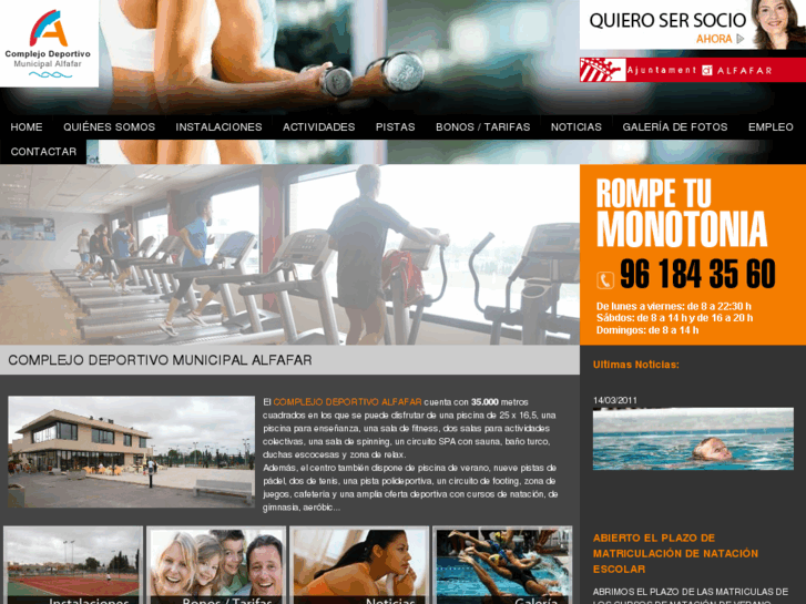 www.complejodeportivoalfafar.com