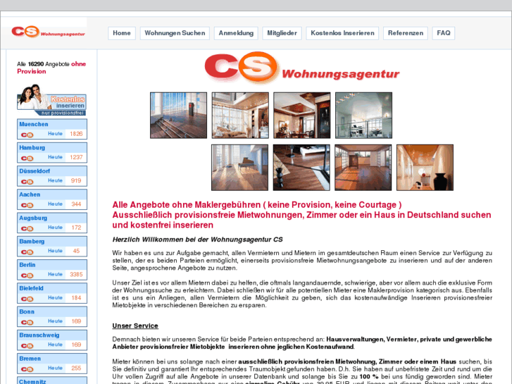 www.cs-wohnungsagentur.de