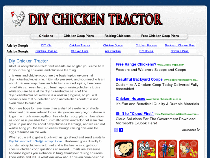 www.diychickentractor.net