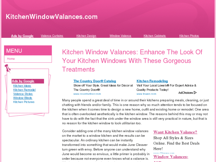 www.kitchenwindowvalances.com