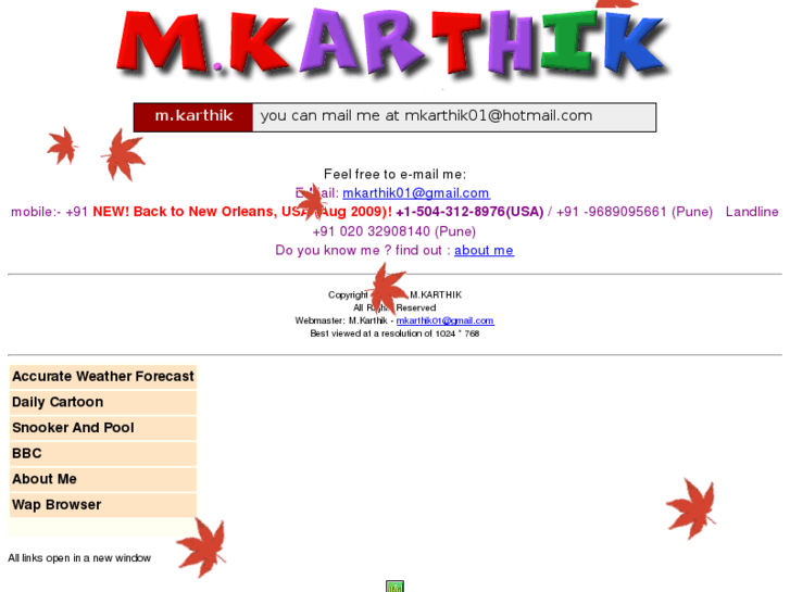 www.mkarthik.com