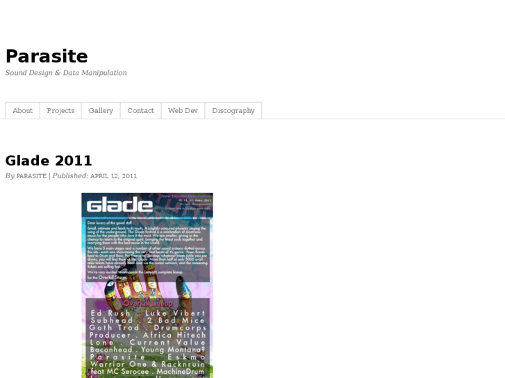 www.parasite.org.uk