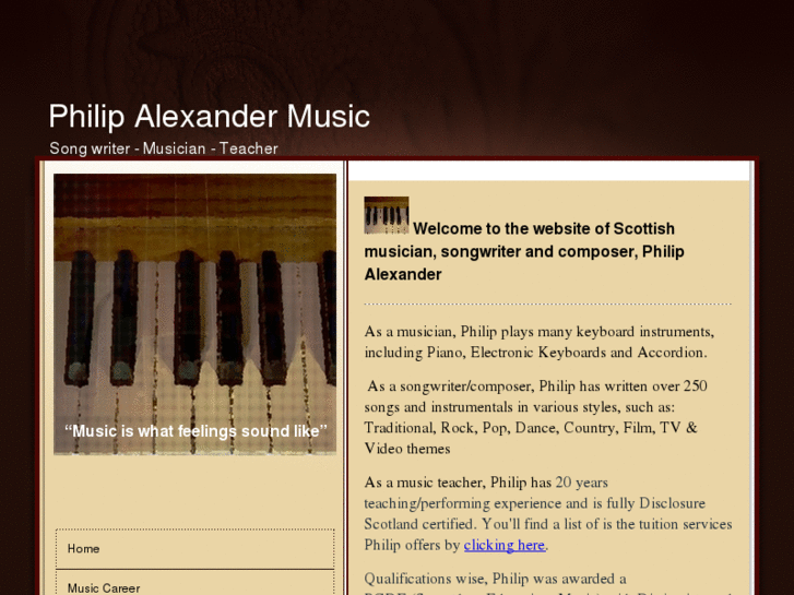 www.philipalexandermusic.com