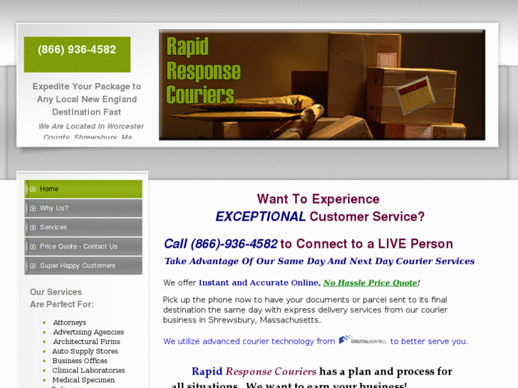 www.rapidresponsecouriers.com