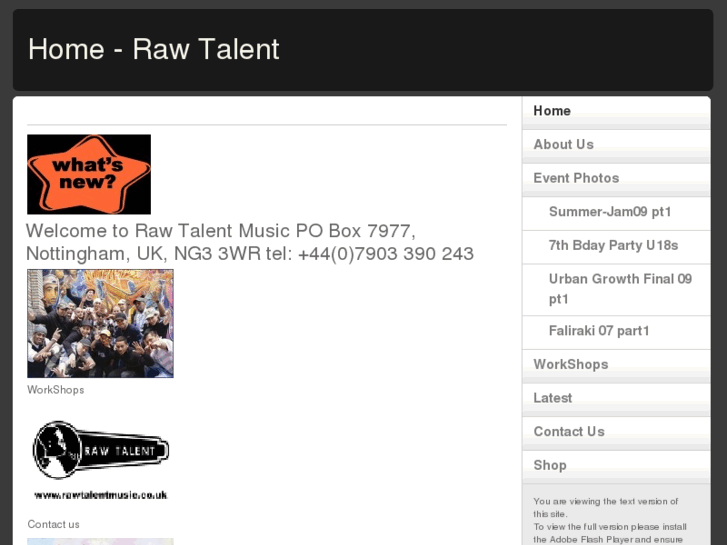 www.rawtalentmusic.com