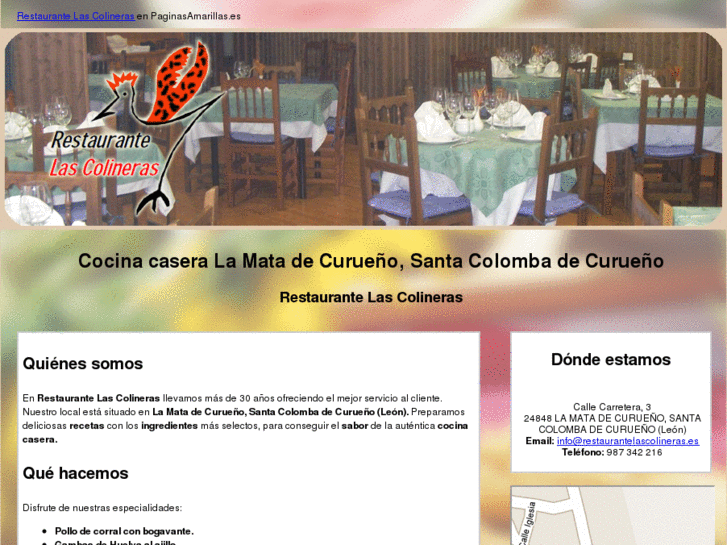 www.restaurantelascolineras.es