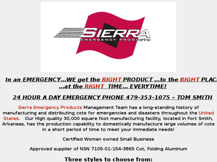 www.sierraemergencyproducts.com