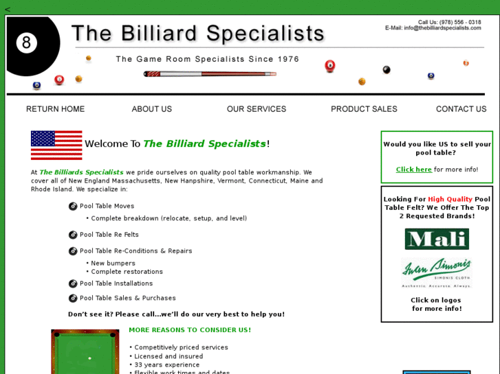 www.thebilliardspecialists.com