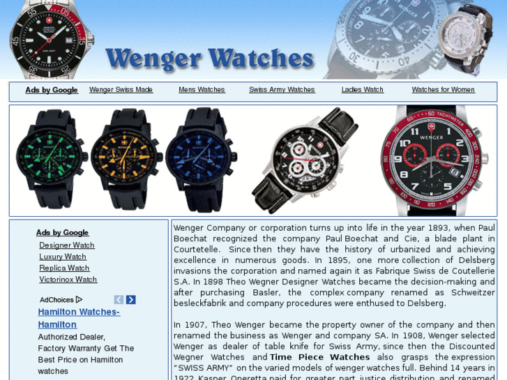 www.wengerwatches.net