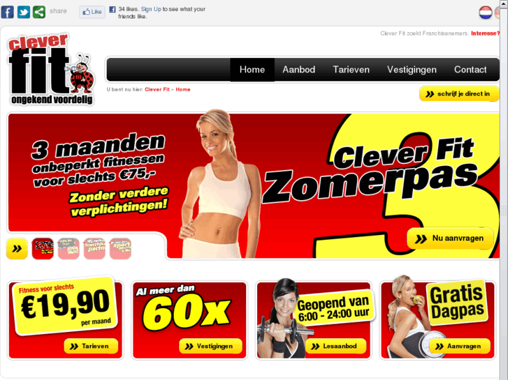 www.clever-fit.nl