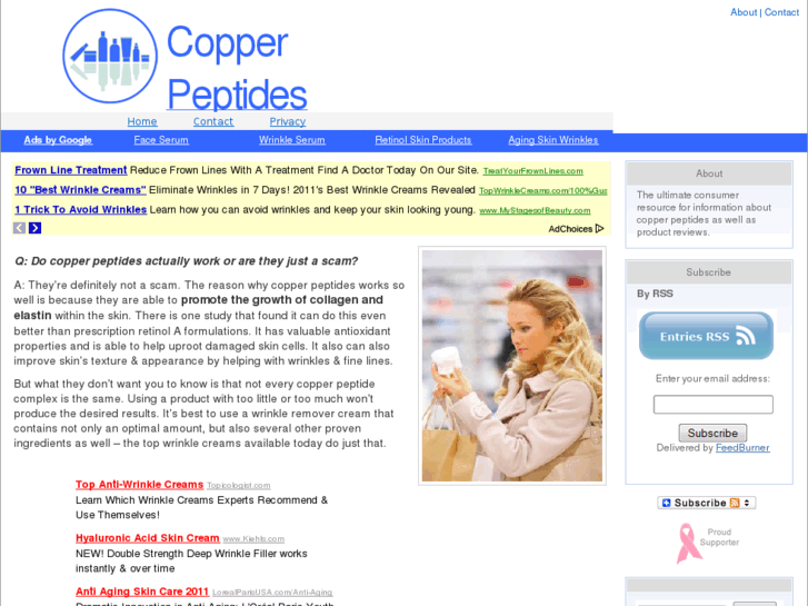 www.copperpeptides.org