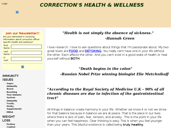 www.correctionshealth.info