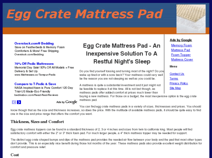 www.eggcrate-mattresspad.com