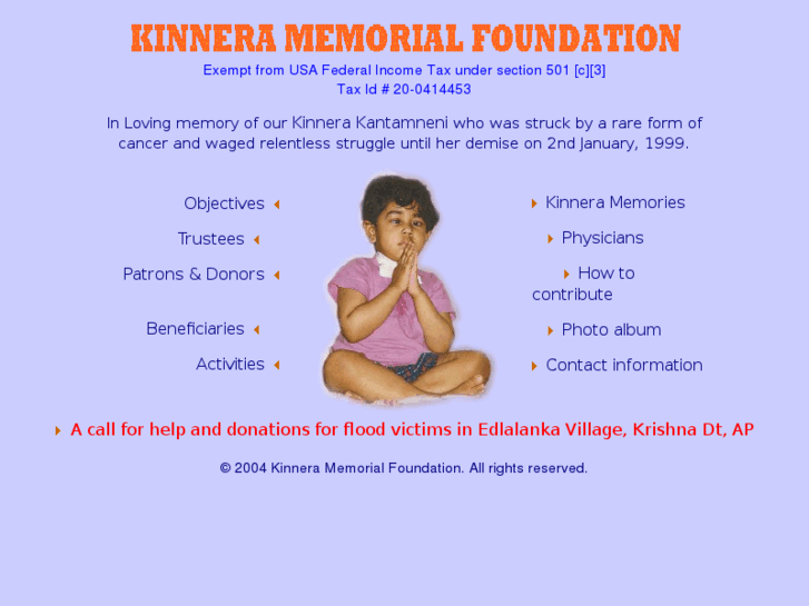 www.kinneramemorialfoundation.org