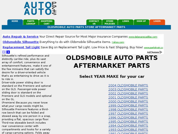 www.oldsmobile-autoparts.com