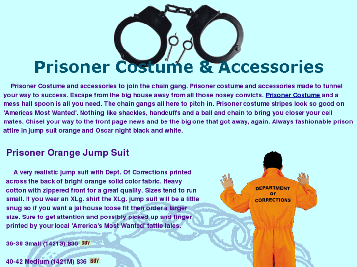 www.prisonercostume.net
