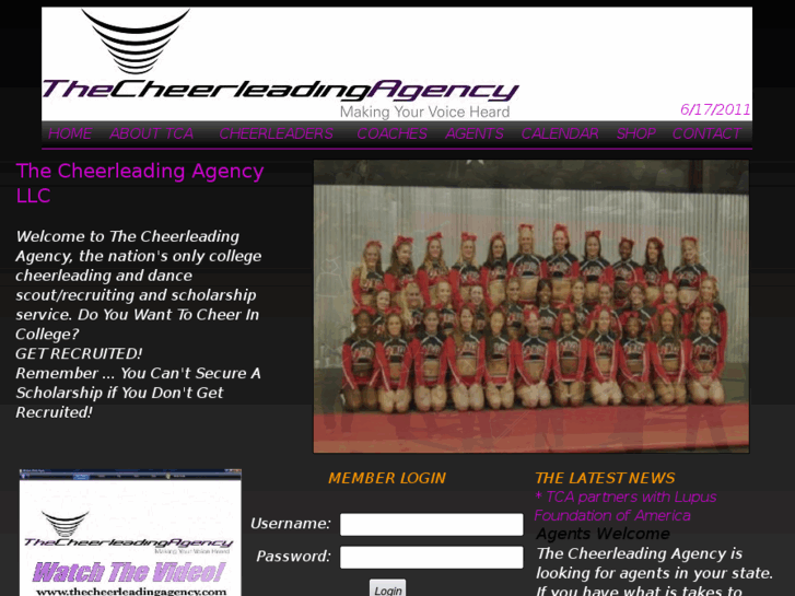 www.thecheerleadingagency.com