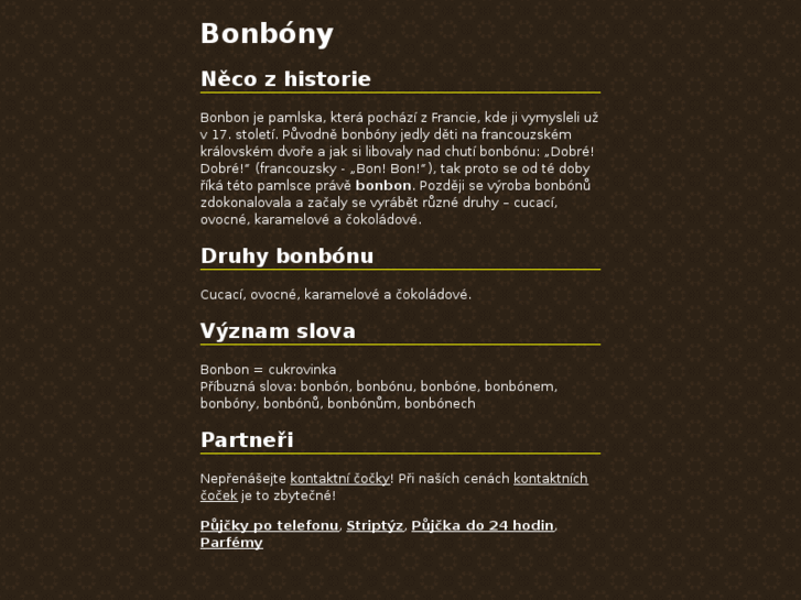 www.bonbons.cz