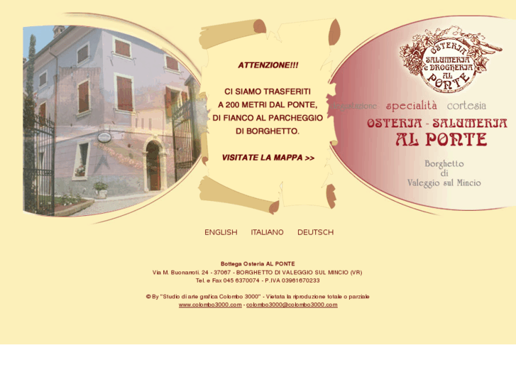 www.bottegaosteriaalponte.com