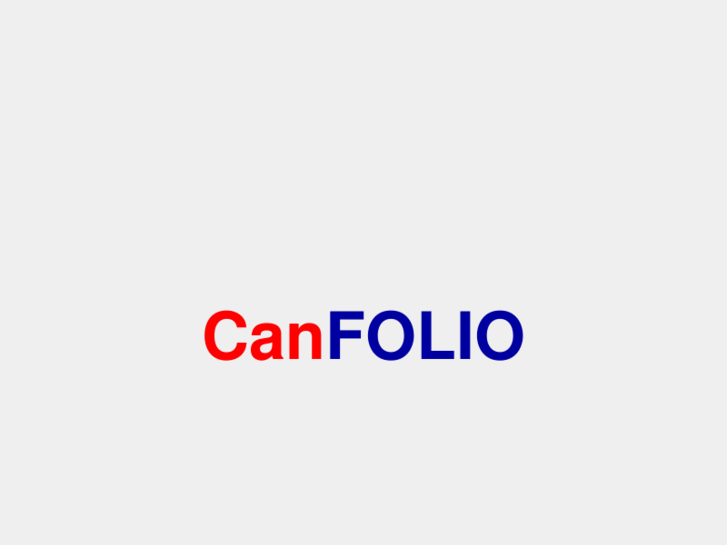 www.canfolio.ca