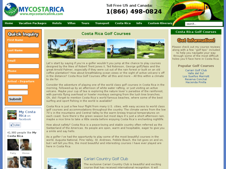 www.costaricagolfcourses.com