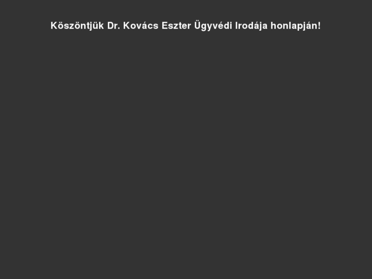 www.drkovacseszter.com