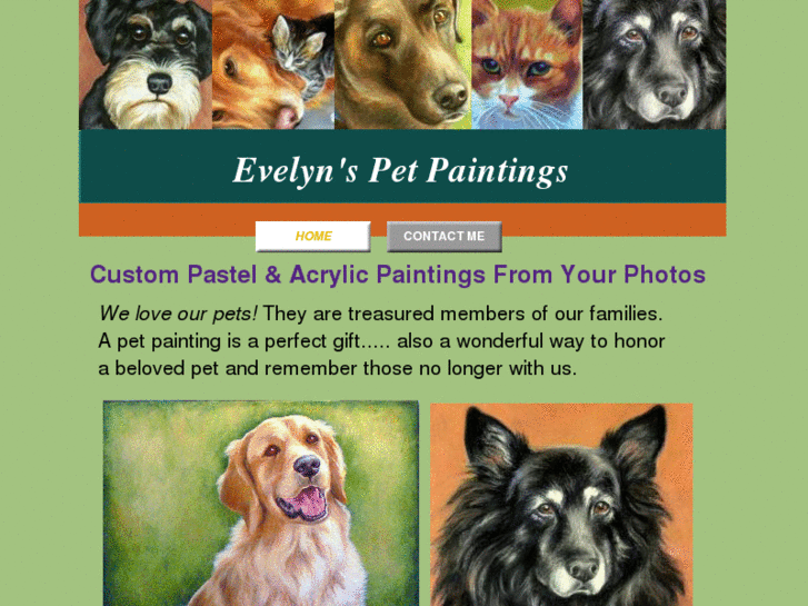 www.evelynspetpaintings.com