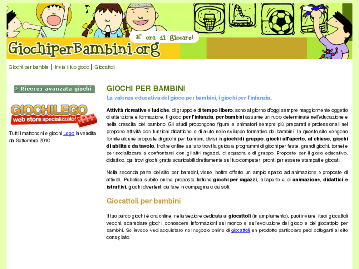 www.giochiperbambini.org