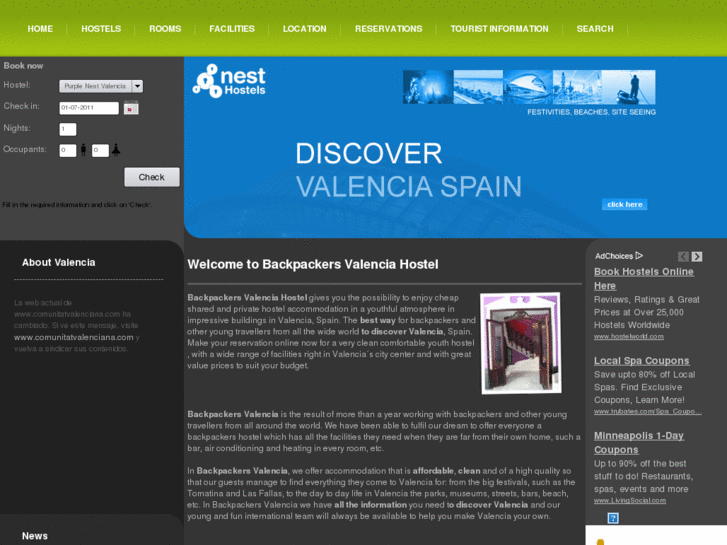 www.hostellingspain.com