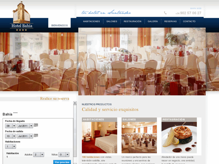 www.hotelbahiasantander.es