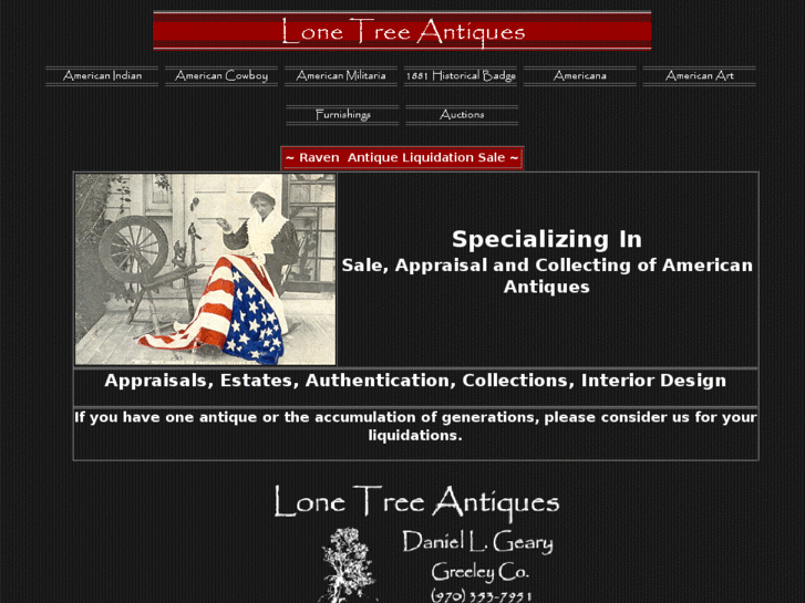 www.lonetreeantiques.com